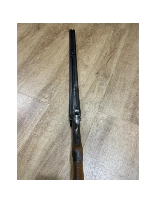 Fusil juxtapose à chiens artisan Saint Etienne cal.12