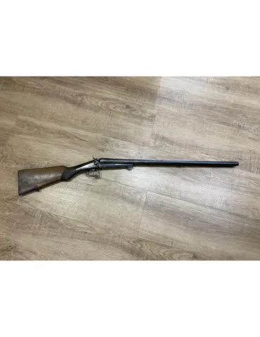 Fusil juxtapose à chiens artisan Saint Etienne cal.12