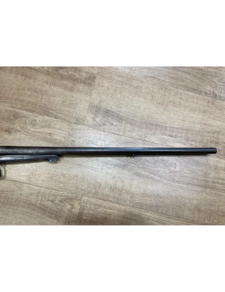 Fusil juxtapose à chiens artisan Saint Etienne cal.12