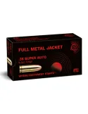 Balles Geco FMJ cal.38 Super Auto x50