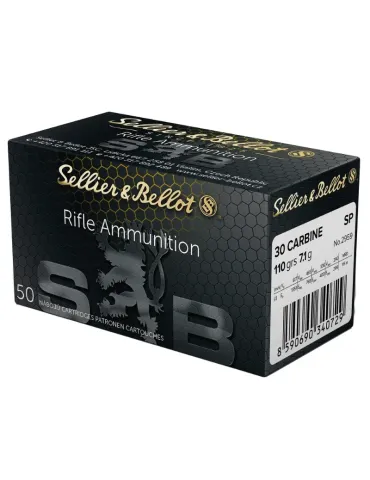 Balles Sellier & Bellot cal.30 Carbine x50