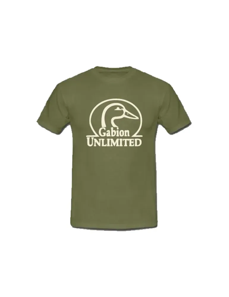 T-shirt Gabion Unlimited kaki