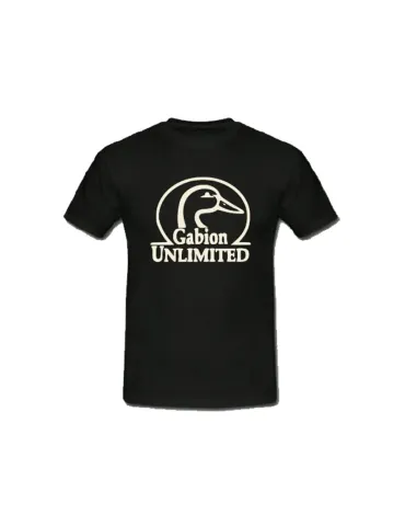 T-shirt Gabion Unlimited noir