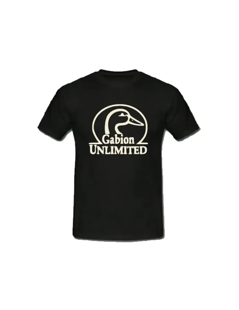 T-shirt Gabion Unlimited noir