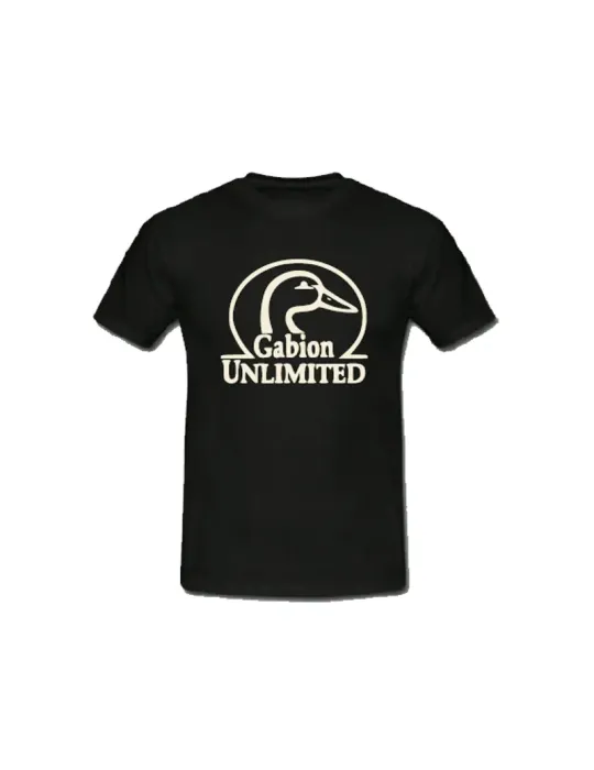 T-shirt Gabion Unlimited noir