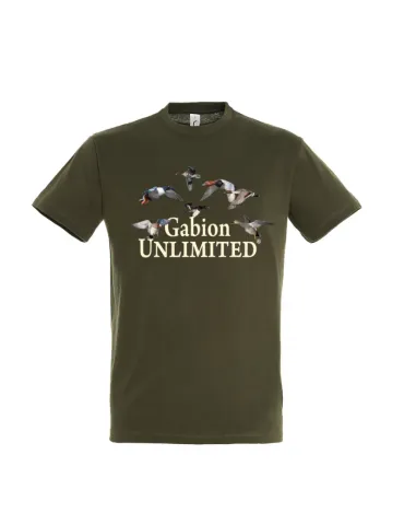 T-shirt gabion Unlimited "La pose" kaki