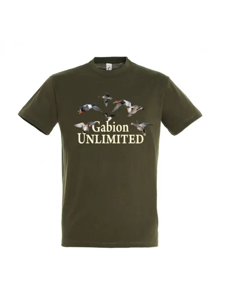 T-shirt gabion Unlimited "La pose" kaki
