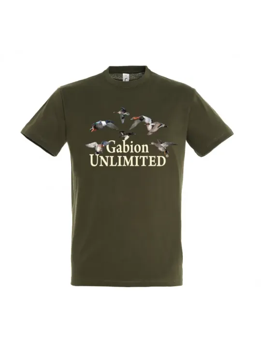 T-shirt gabion Unlimited "La pose" kaki