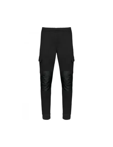 Pantalon cargo Gabion Unlimited molletonné noir