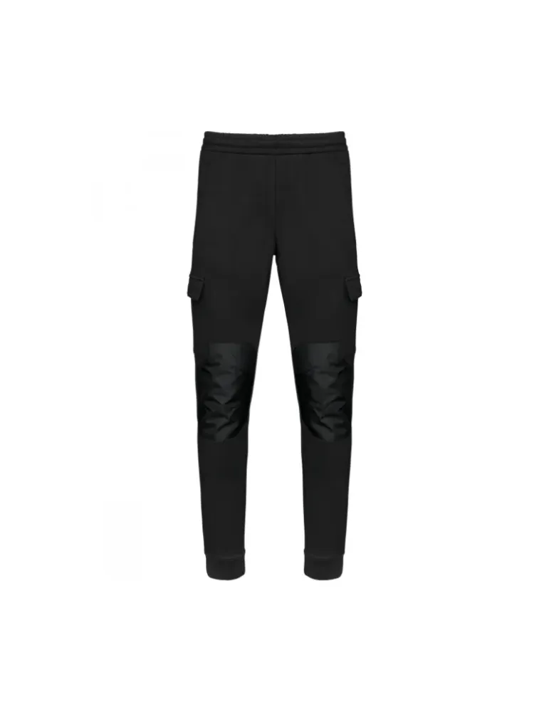 Pantalon cargo Gabion Unlimited molletonné noir
