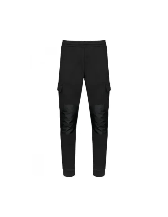 Pantalon cargo Gabion Unlimited molletonné noir