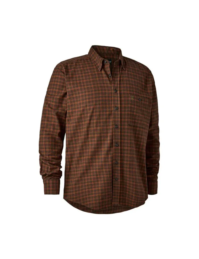 Chemise Deerhunter Victor marron