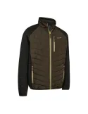 Veste doudoune Deerhunter Moor avec tricot marron