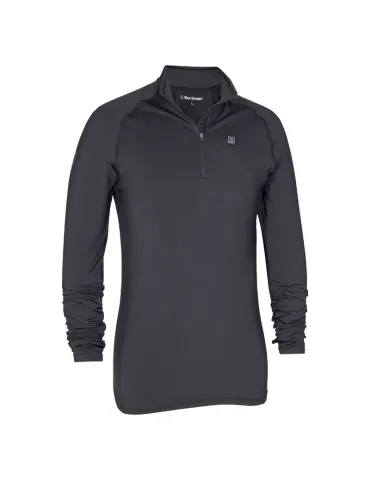 Maillot de corps chauffant Deerhunter Heat noir
