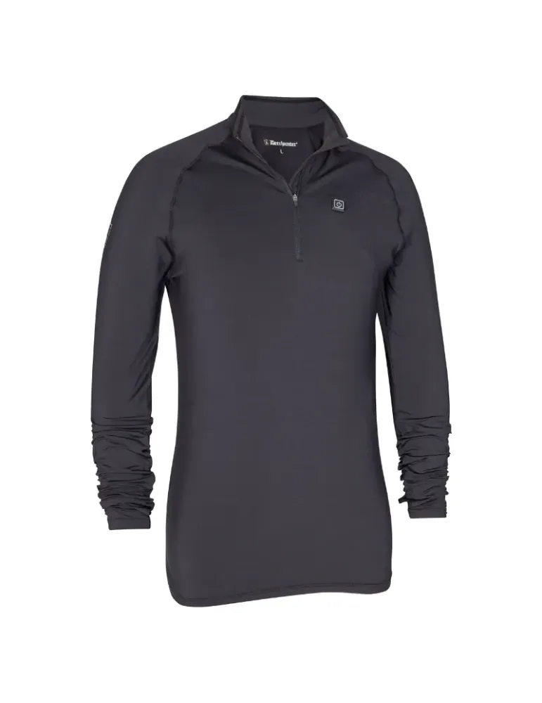 Maillot de corps chauffant Deerhunter Heat noir