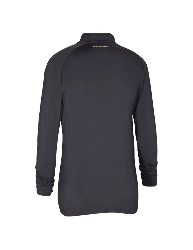 Maillot de corps chauffant Deerhunter Heat noir