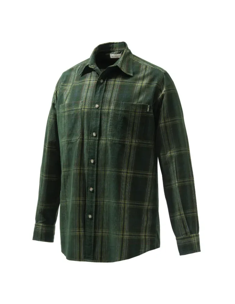 Chemise Beretta Manchester Corduroy vert