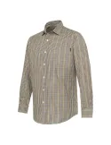 Chemise Beretta Bryggen bordeaux et orange