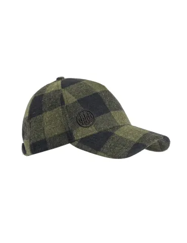Casquette Beretta Lodge Checkered vert