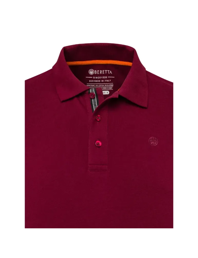 Polo Beretta Corporate Evo bordeaux
