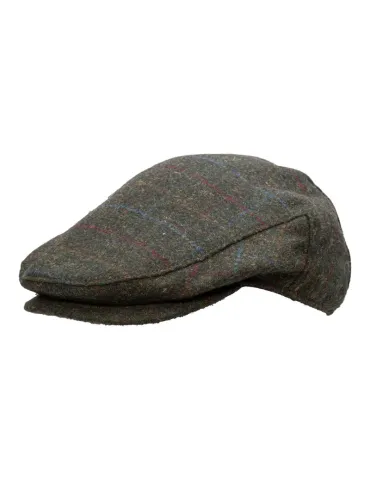 Casquette Browning Balmoral Tweed marron
