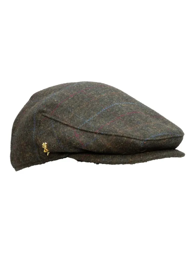 Casquette Browning Balmoral Tweed marron