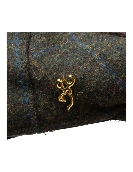 Casquette Browning Balmoral Tweed marron