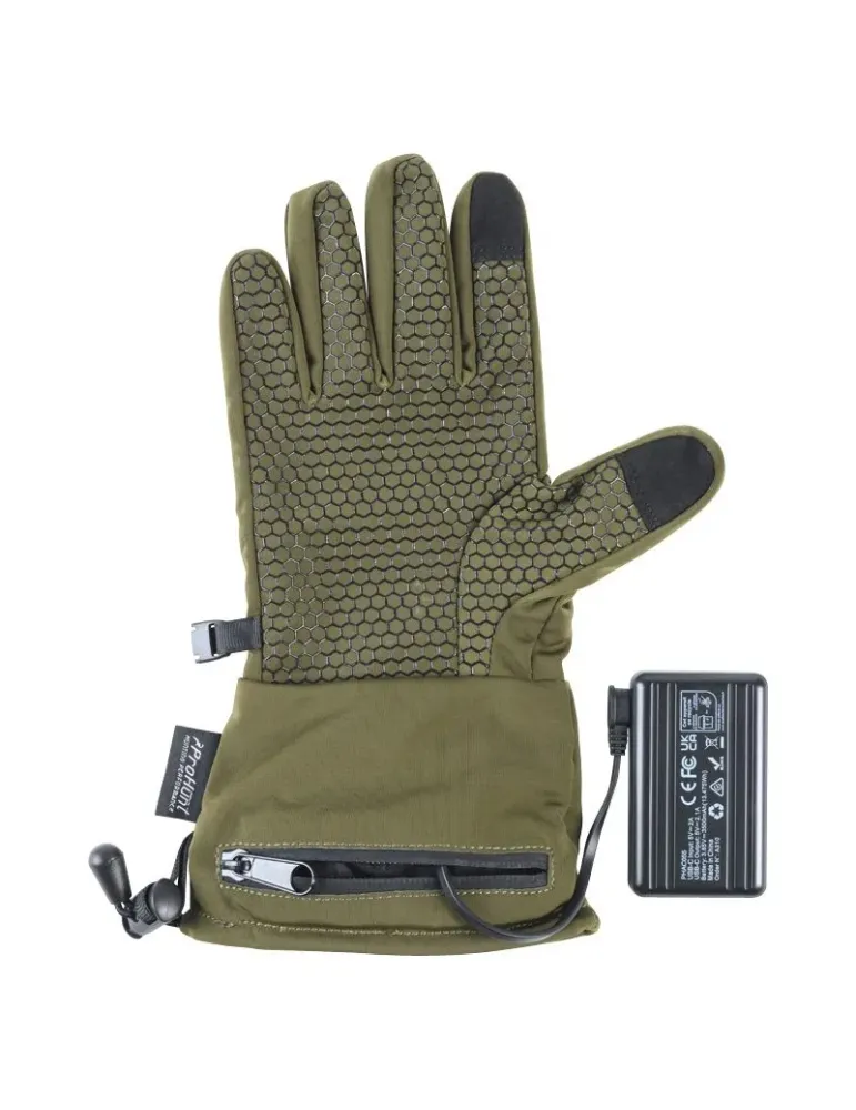 Gants chauffants Prohunt kaki