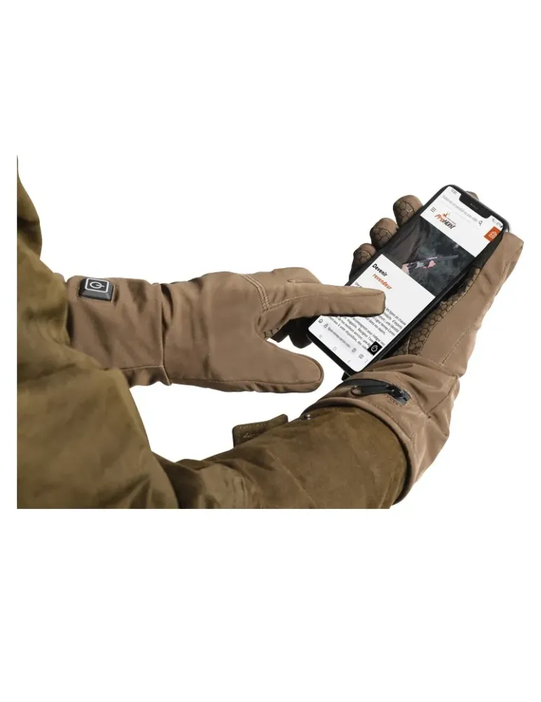 Gants chauffants Prohunt kaki