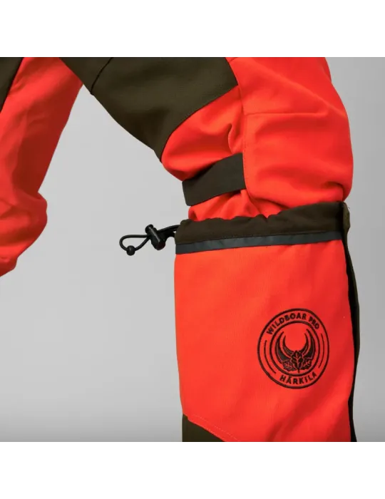 Guêtres Härkila Wildboar Pro orange et vert