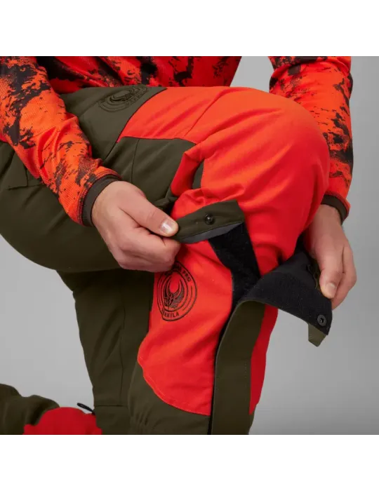 Guêtres Härkila Wildboar Pro orange et vert