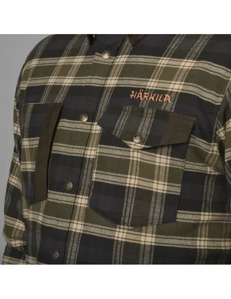 Chemise Härkila Aivak Olive