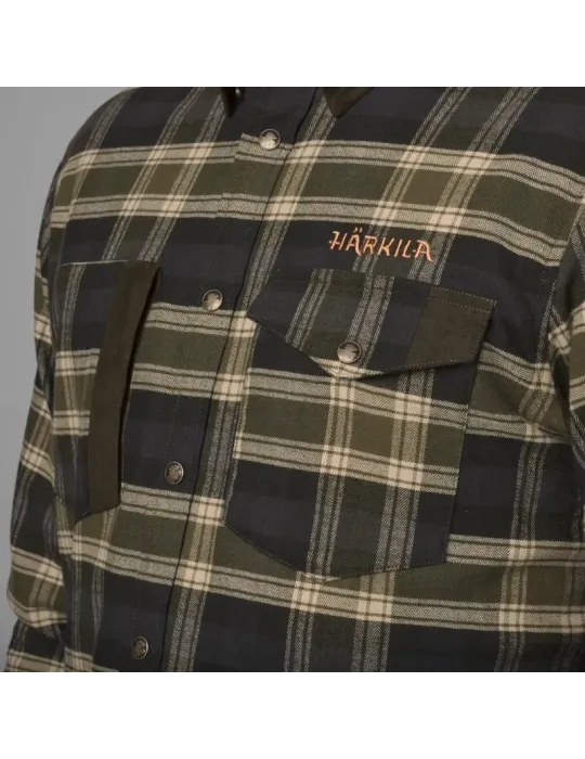 Chemise Härkila Aivak Olive