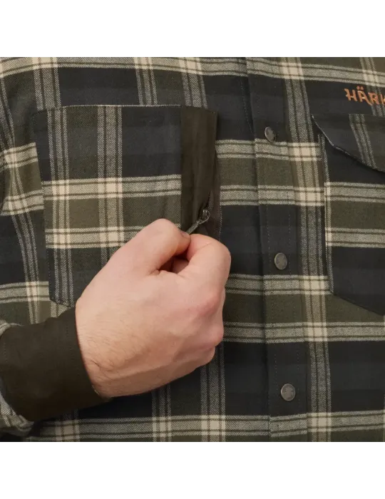 Chemise Härkila Aivak Olive