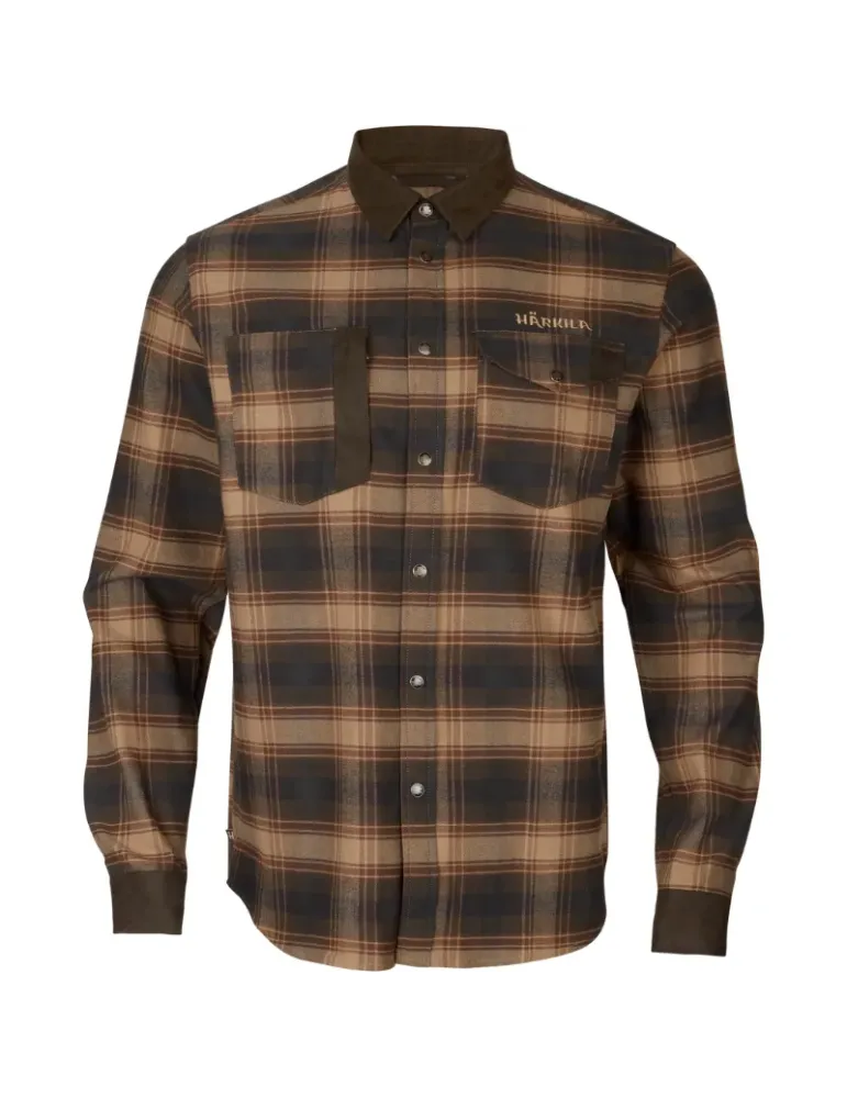 Chemise Härkila Aivak Burgundy