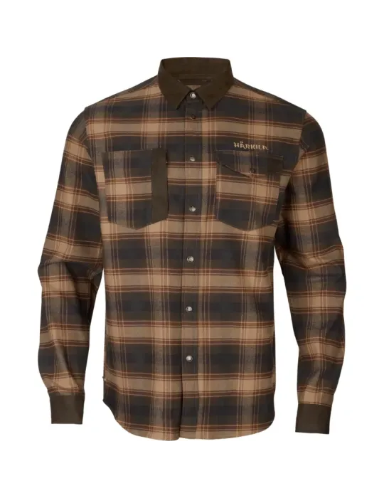Chemise Härkila Aivak Burgundy
