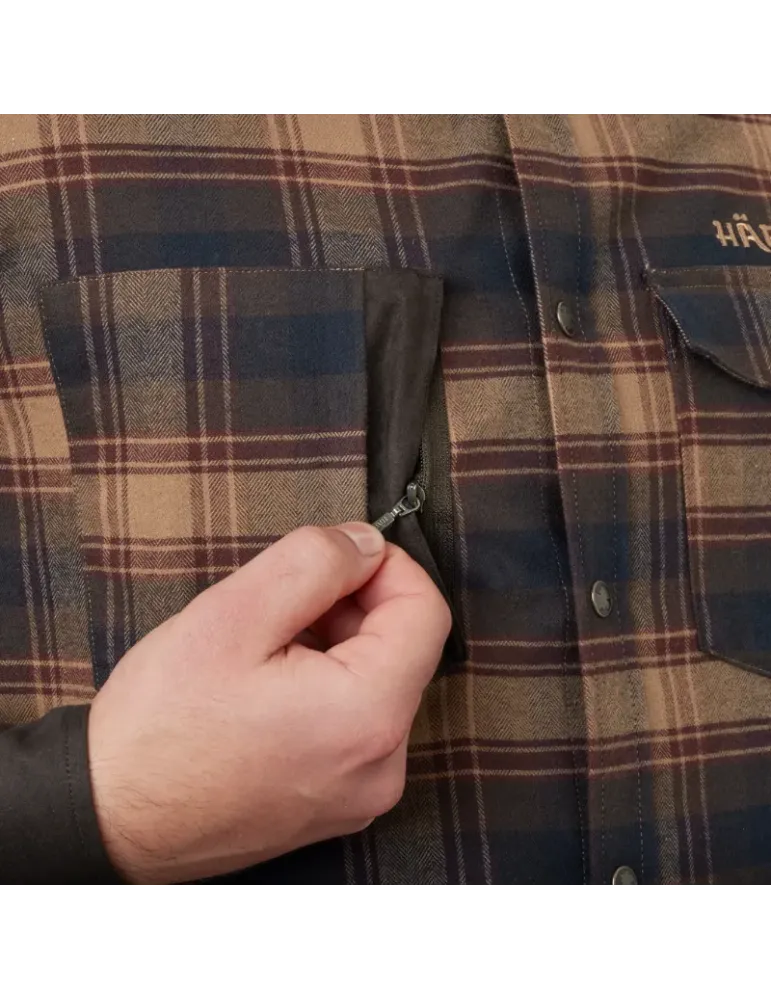 Chemise Härkila Aivak Burgundy