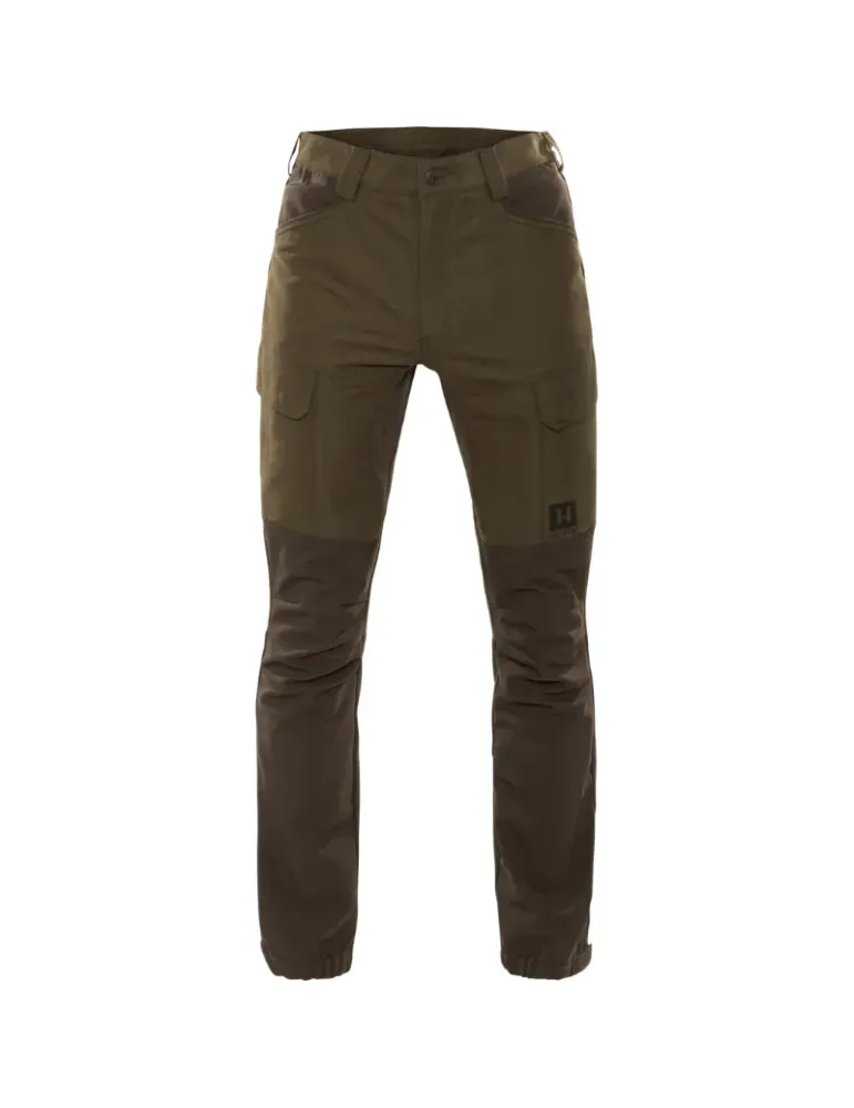 Pantalon Härkila Scandinavian Willow Green Deep Brown