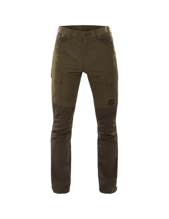 Pantalon Härkila Scandinavian Willow Green Deep Brown