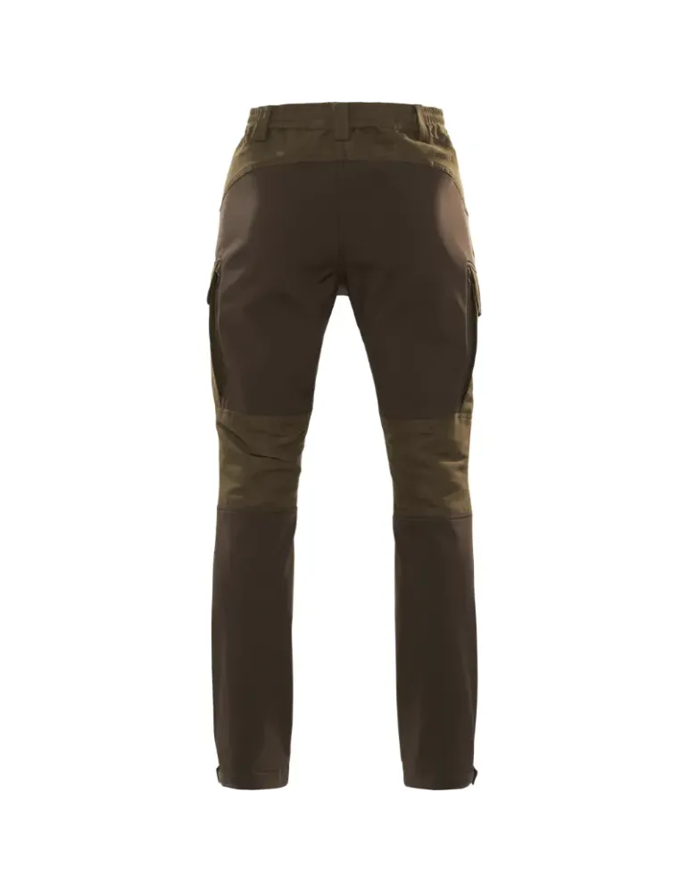 Pantalon Härkila Scandinavian Willow Green Deep Brown