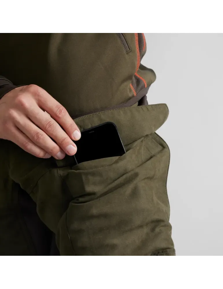 Pantalon Härkila Scandinavian Willow Green Deep Brown
