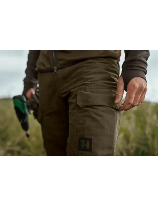 Pantalon Härkila Scandinavian Willow Green Deep Brown