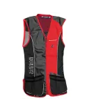 Gilet de tir Caesar Guerini gaucher rouge