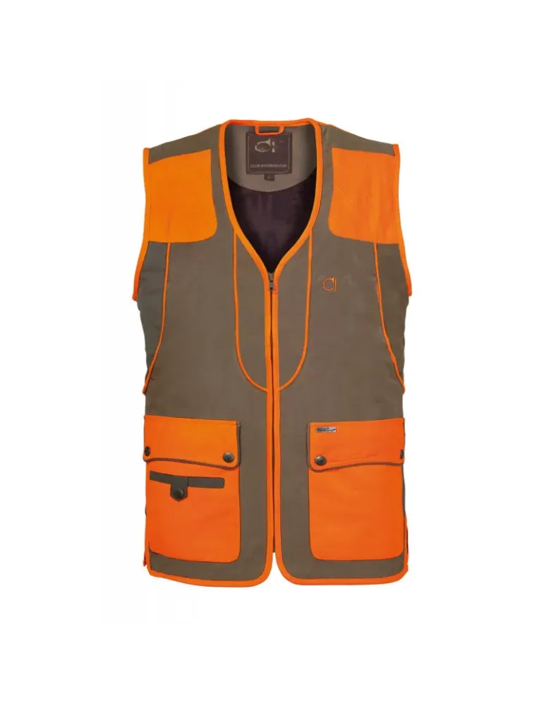 Gilet Club Interchasse Cevrus orange