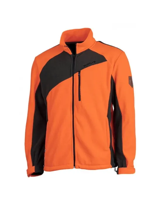 Veste polaire Somlys vert/orange