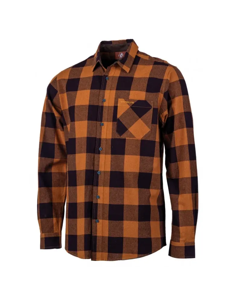 Chemise Somlys coton orange