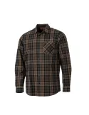 Chemise Somlys coton marron