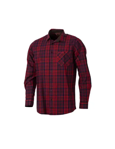 Chemise Somlys coton rouge