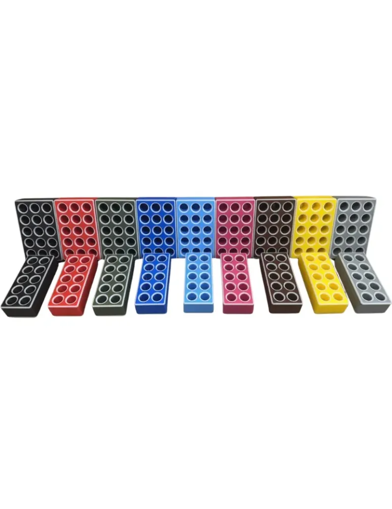 Support cartouches phosphorescent 10 cartouches cal.12