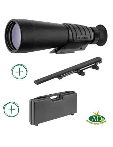 Pack demi jumelle Waldberg 9x63 + compensateur + malette